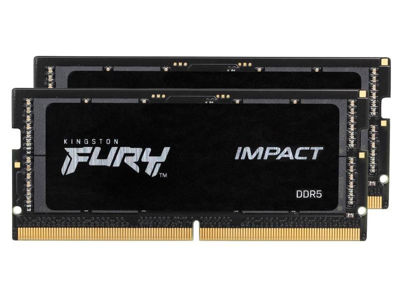 Kingston SO-DDR5-RAM FURY Impact 5600 MHz 1x 32 GB High-Performance Arbeitsspeicher mit Plug N Play Kompatibilität