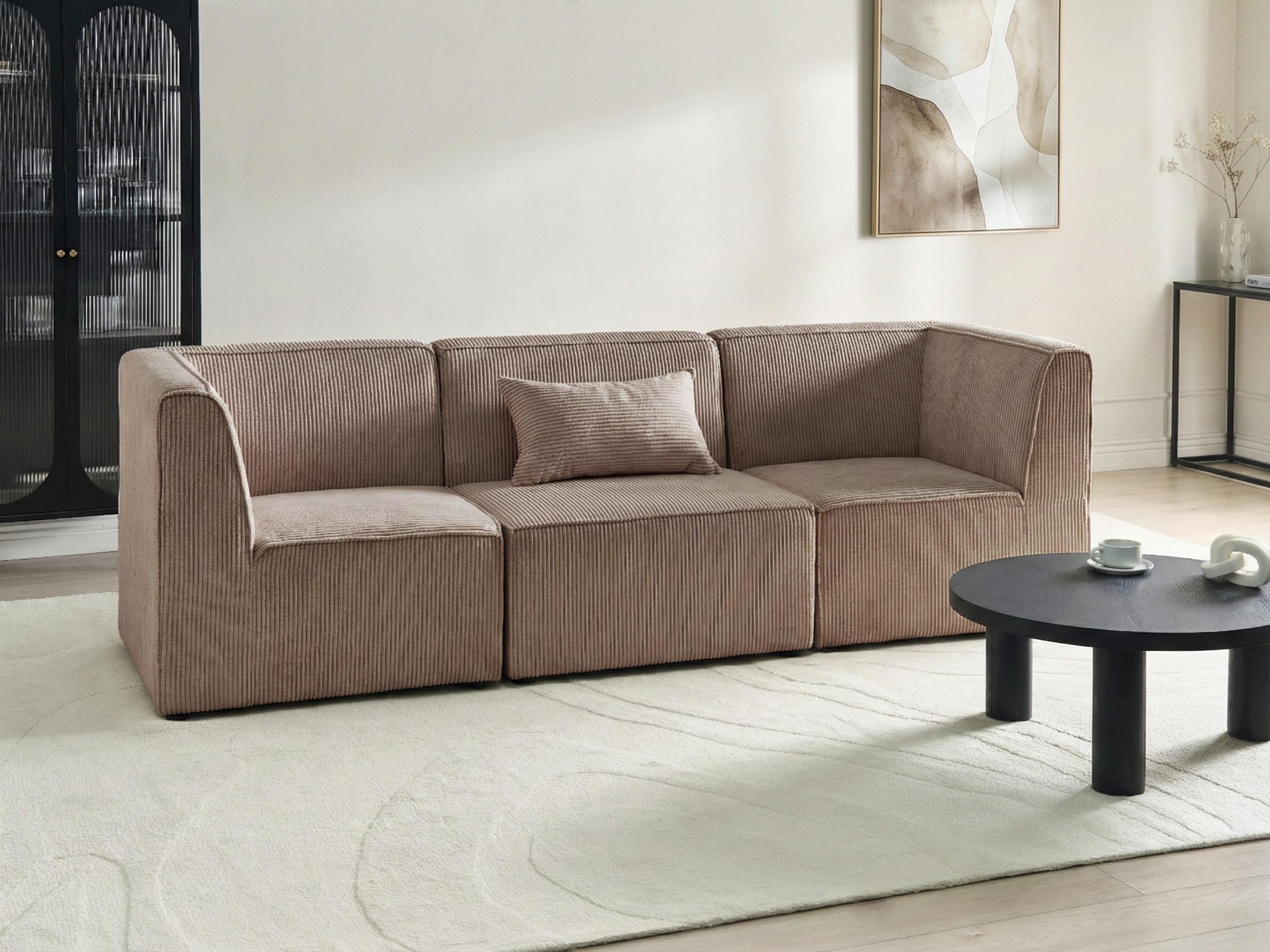 Zitmodule LEMVIG Corduroy Zandbeige
