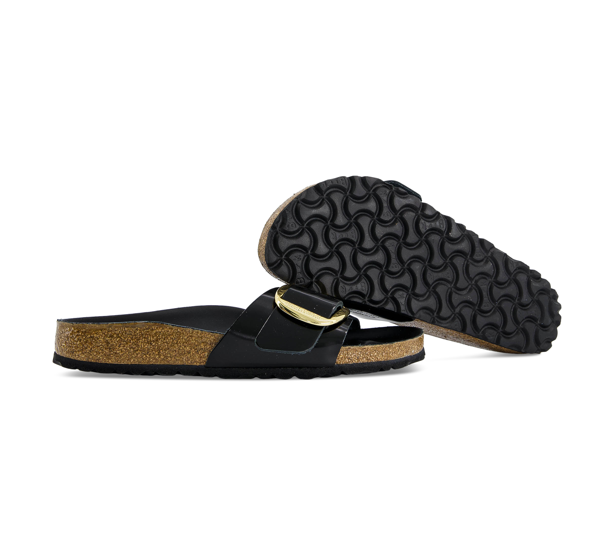 Birkenstock Madrid Big Buckle schwarz