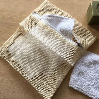 Filet de lavage carrés démaquillants réutilisables