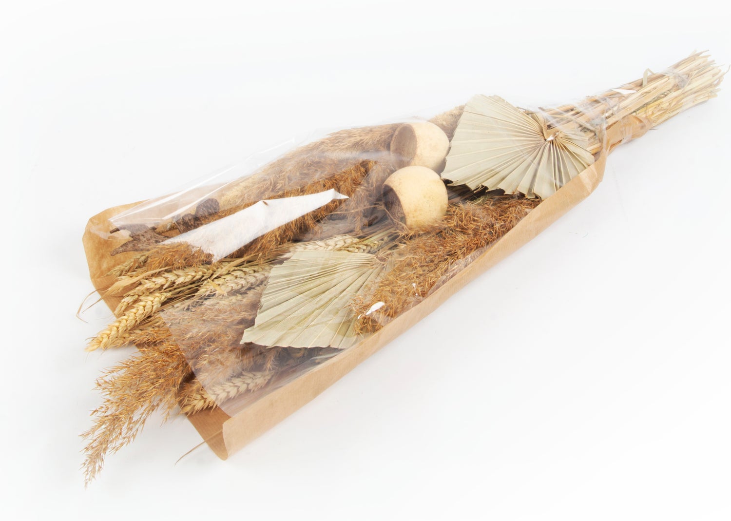 Droogbloemen Veldboeket naturel H 65 cm