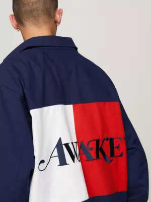 Camiseta Tommy x Awaw NY com logo nas costas