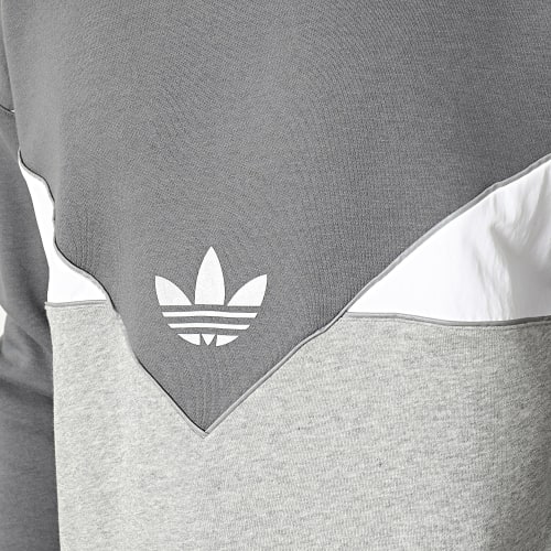 Sweat Crewneck Reflective IM4446 Gris