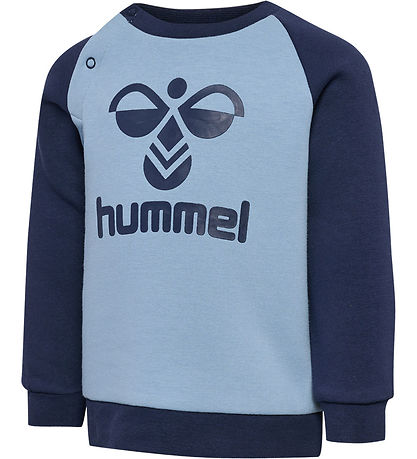 Hummel Sweatset - hmlHumming - Black Iris/Verwaschener Denim