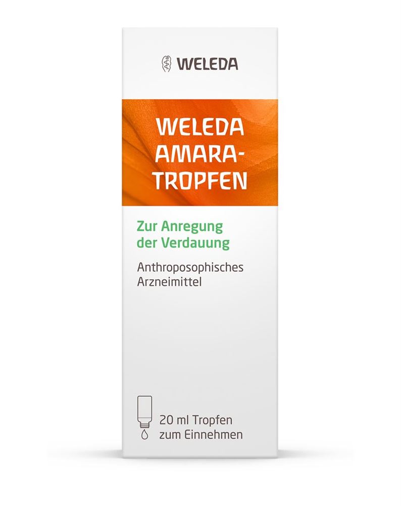 Weleda Amara-Tropfen<br>20 ml, Flasche, Tropfen zum Einnehmen, Flüssigkeit