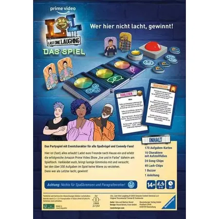 Ravensburger Last one Laughing - Das Spiel