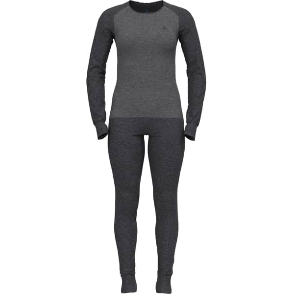 Ensemble thermique ODLO ACTIVE WARM ECO SPECIAL SET W DARK GREY MELANGE/GREY MELANGE