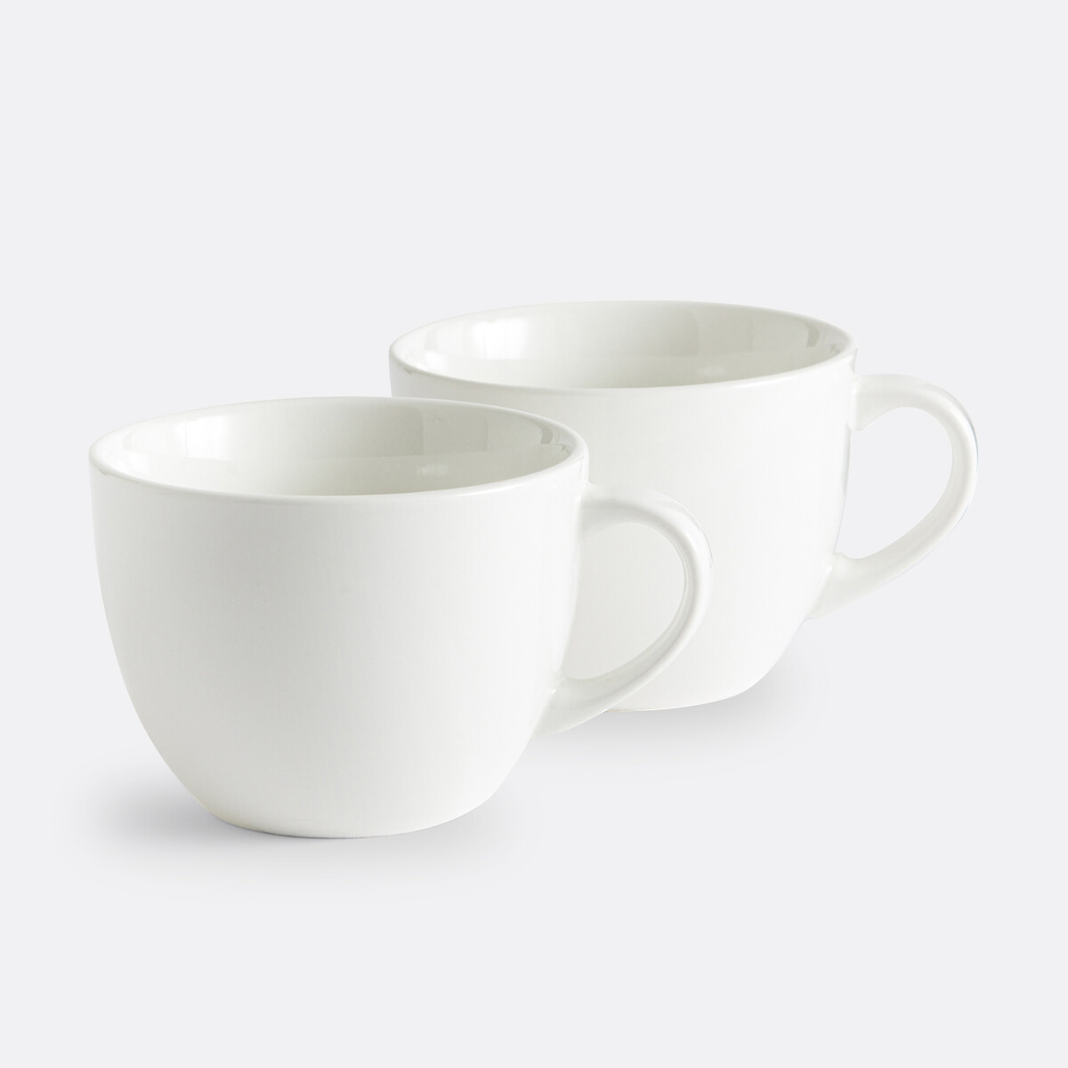 LA REDOUTE INTERIEURS<br>Conjunto de 2 tigelas de porcelana com alça, Ginny