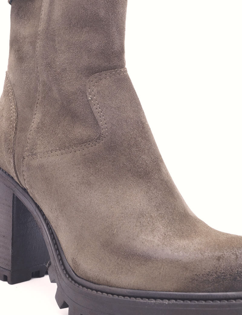 PAOYAMA BOTTINES ILDA PEAU TAUPE