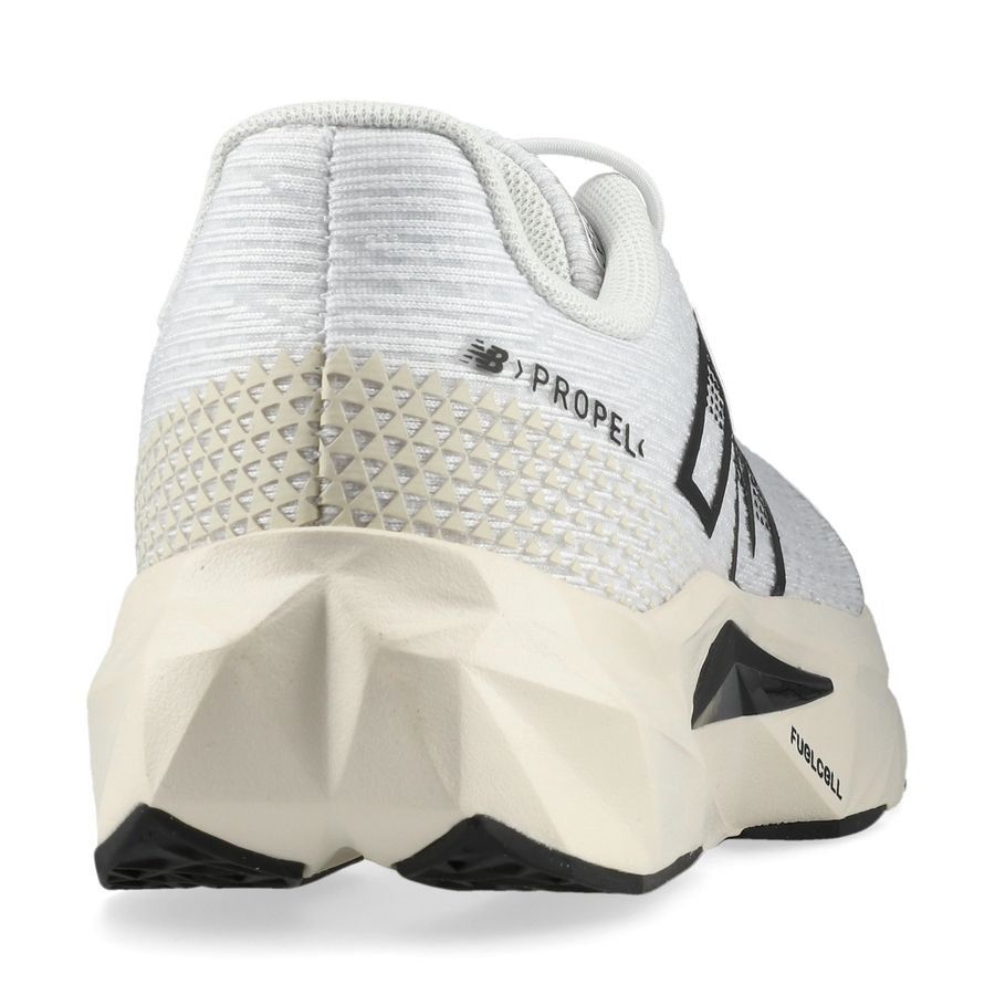 New Balance Chaussures de Running FuelCell Propel V5 Toggle Closure - Blanc/Noir Enfant