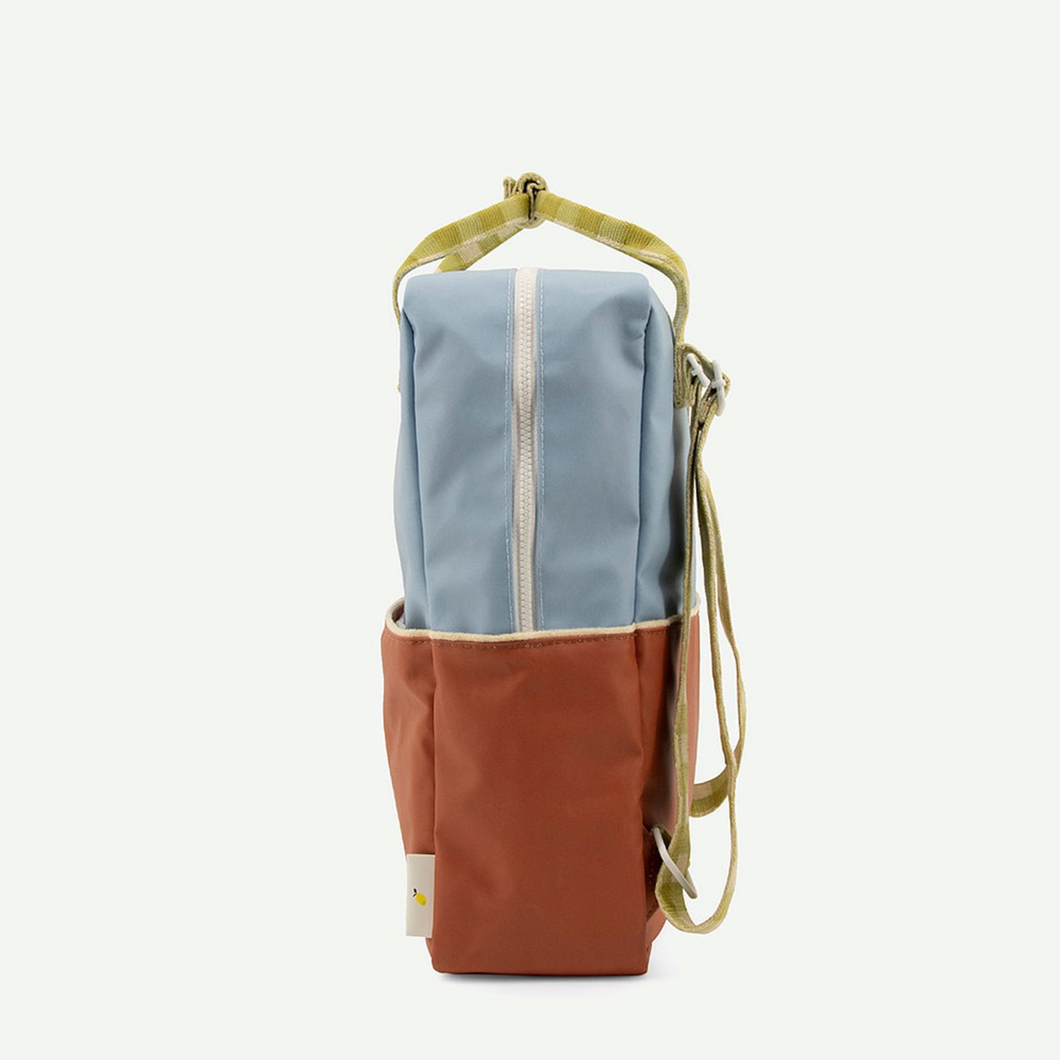 Sticky Lemon Colourblocking Backpack Large blueberry willow brown pear green