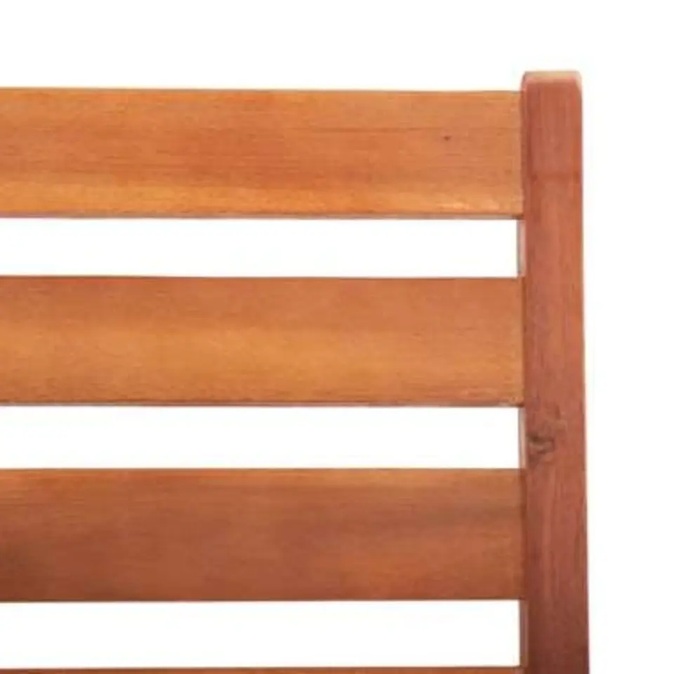 vidaXL - Tuinstoel - Bruin - Hout - 2 stuks