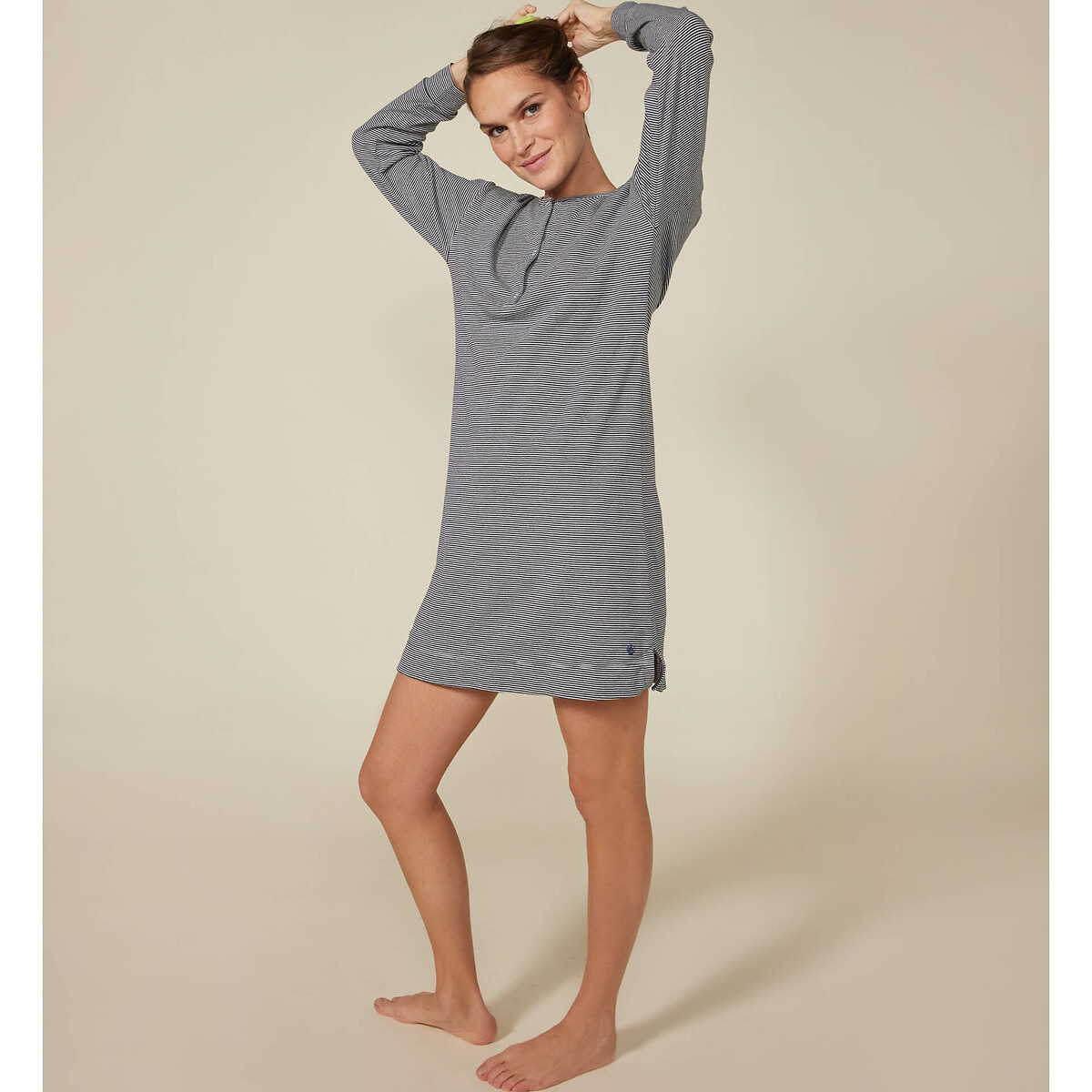PETIT BATEAU<br>Camisola de algodão de mangas compridas