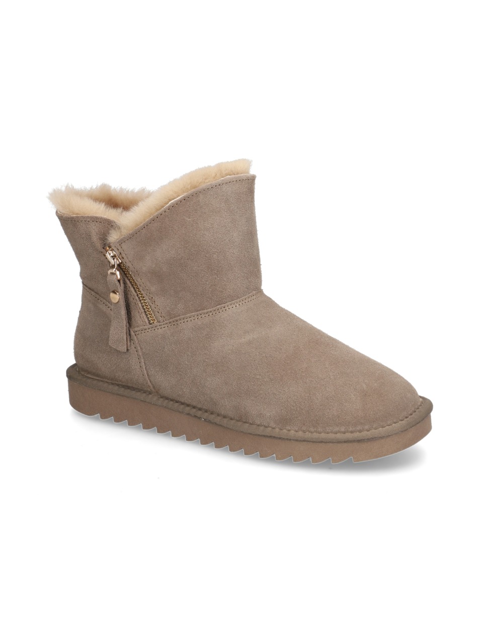 Veloursleder Boot