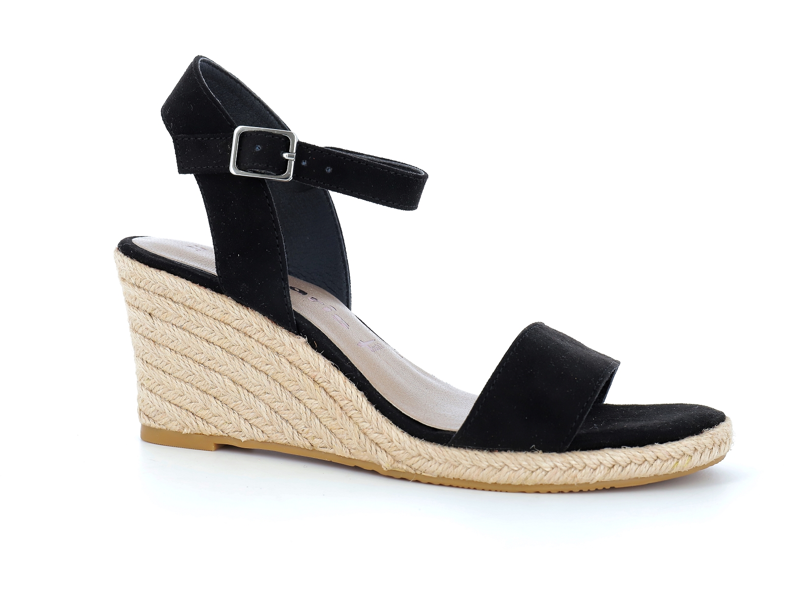 Tamaris-28300 Synthétique Velours Noir