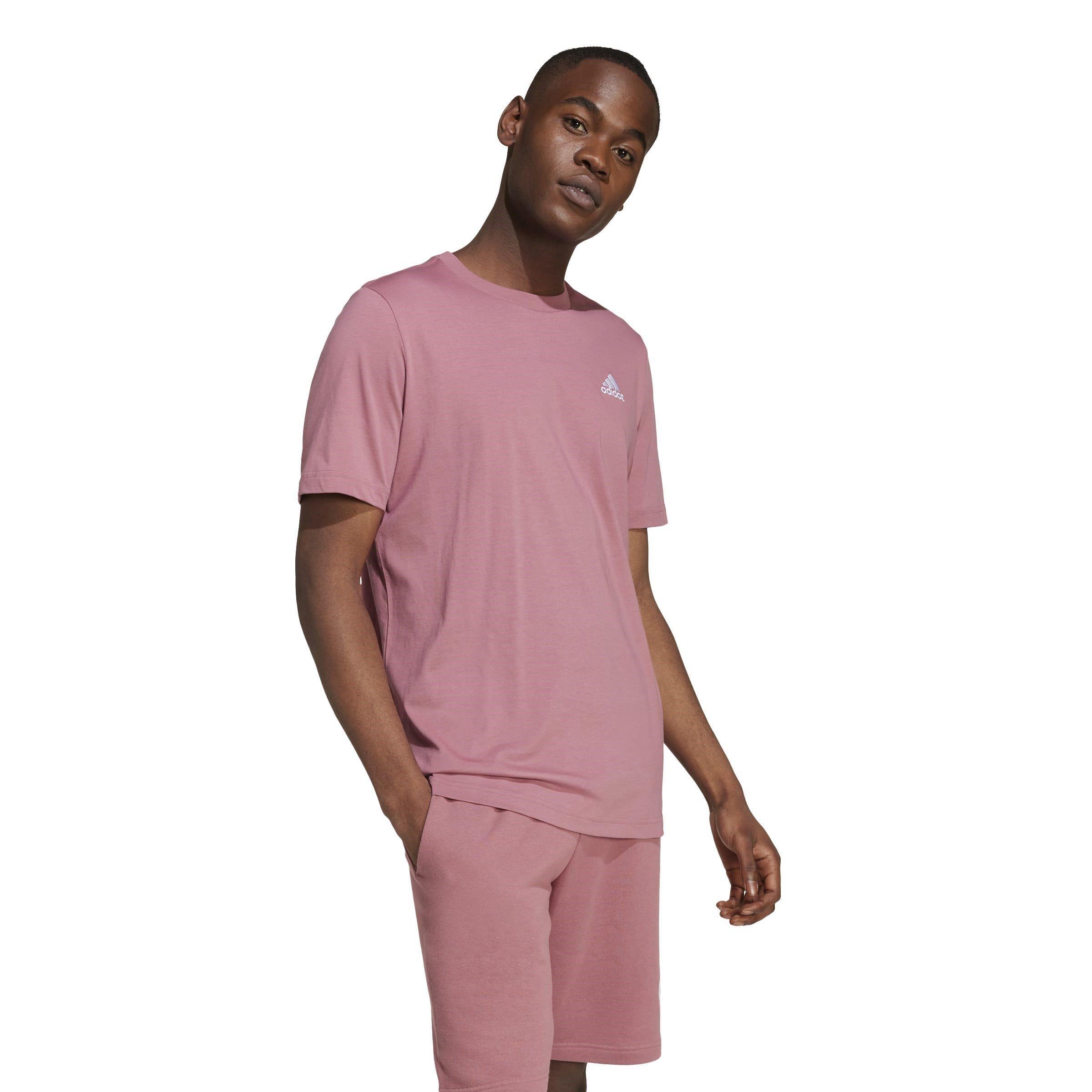 adidas Essentials Single Jersey Logo T-Shirt Mens