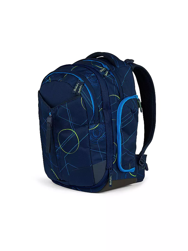 SATCH Schulrucksack Match Blue Tech dunkelblau