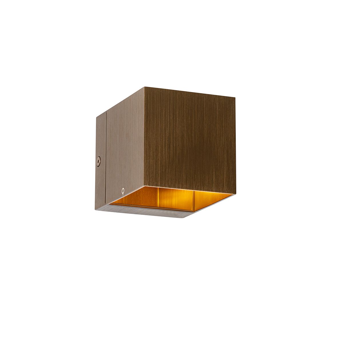 Set van 4 smart wandlamp donkerbrons 8 cm incl. Wifi G9 - Transfer