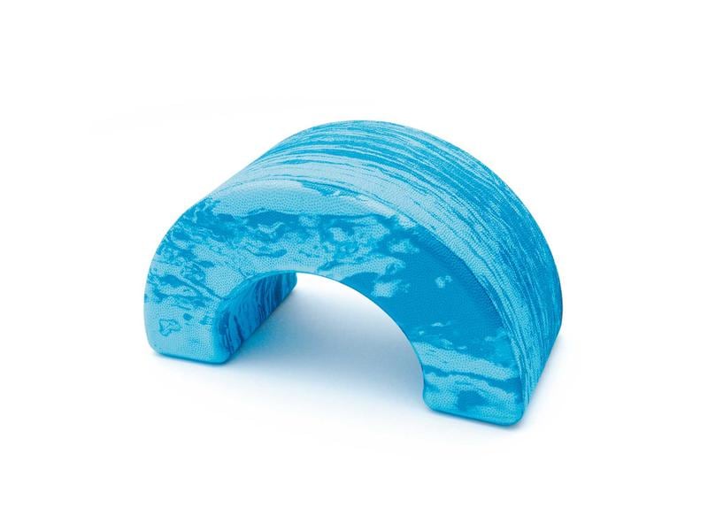 SISSEL Pilates Roller Head Align Dynamic Blau-marmoriert Kopfteil für Pilates Roller