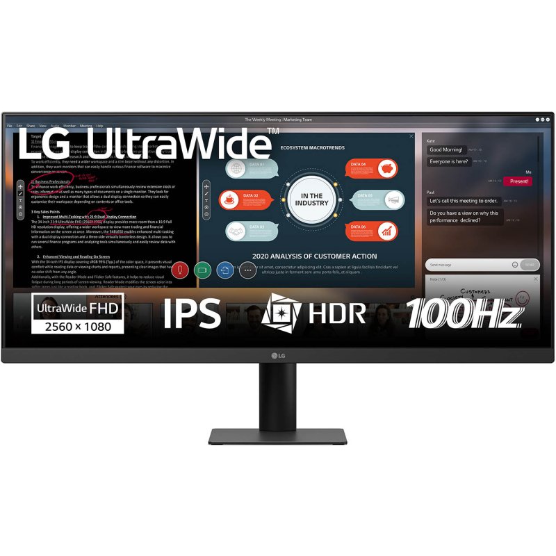 LG 29U511A-B écran plat de PC 73,7 cm (29