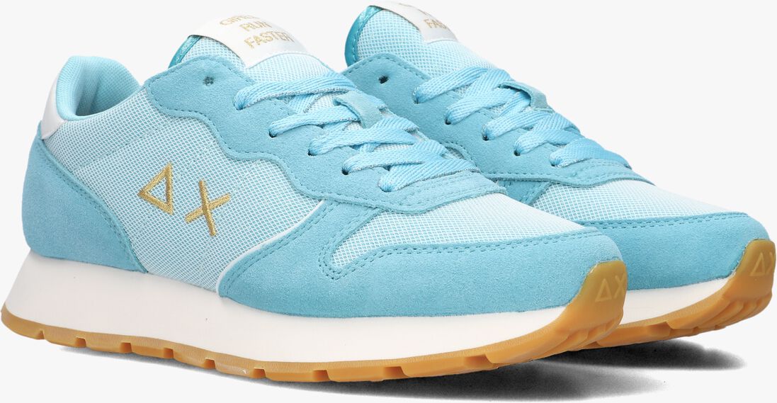 SUN68 blauwe sun68 lage sneakers ally glitter