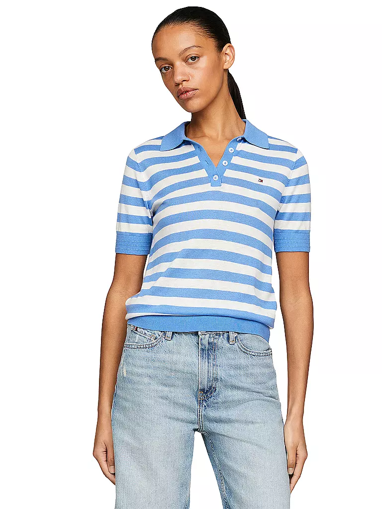 TOMMY HILFIGER Poloshirt  hellblau