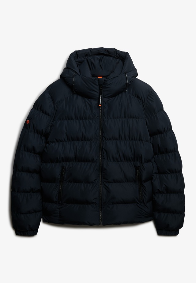 Superdry Steppjacke »HOODED SPORTS PUFFER JACKET« mit Kapuze