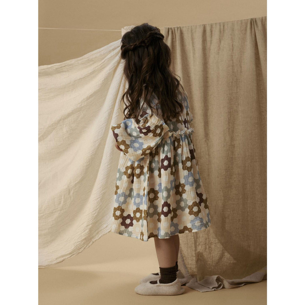 Køb Lil'Atelier Coconut Milk Nmftalia Ls Loose Kjole Lil