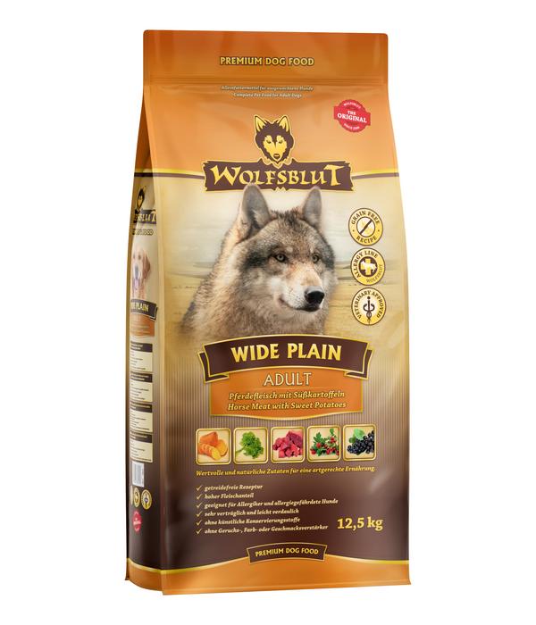 WOLFSBLUT Trockenfutter für Hunde Wide Plain,
