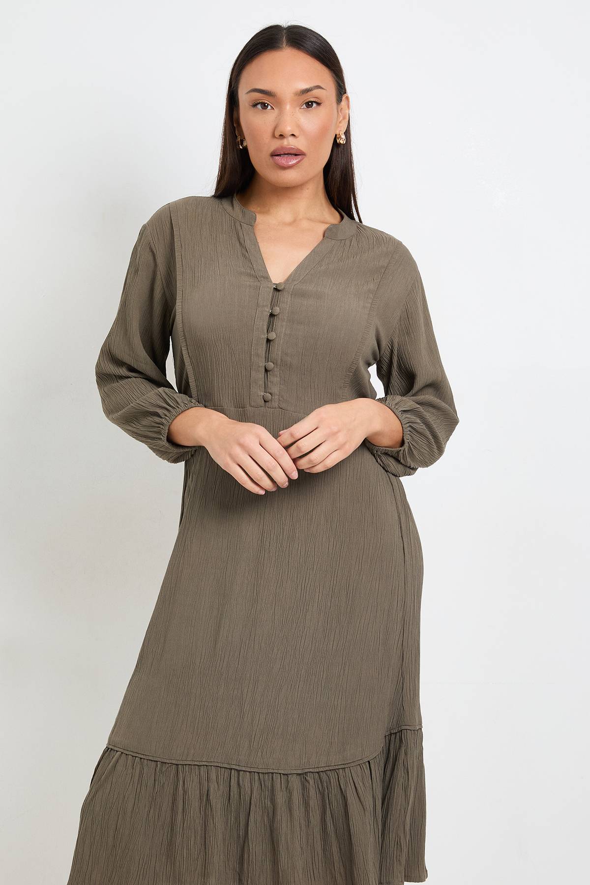 Wallis Robe Midi D'été En Gaze De Coton