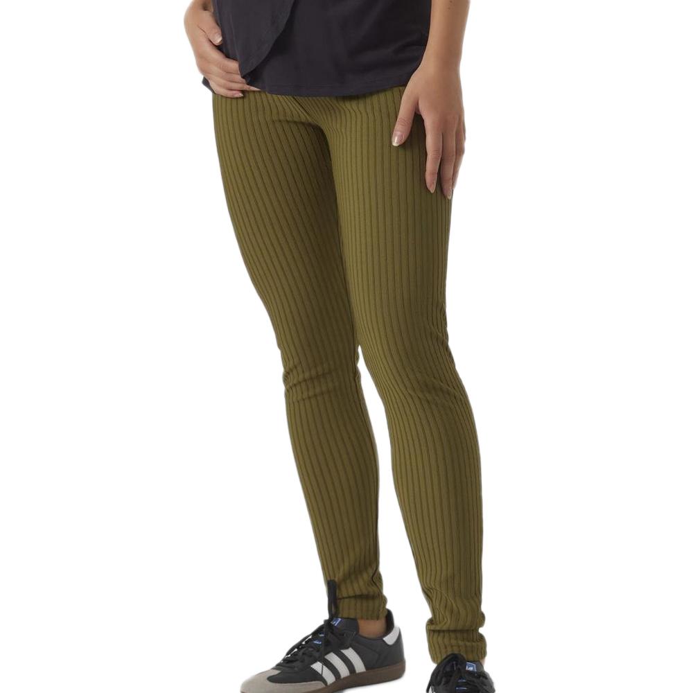 Mamalicious Legging de Grossesse Vert Femme Mamalicious Emma