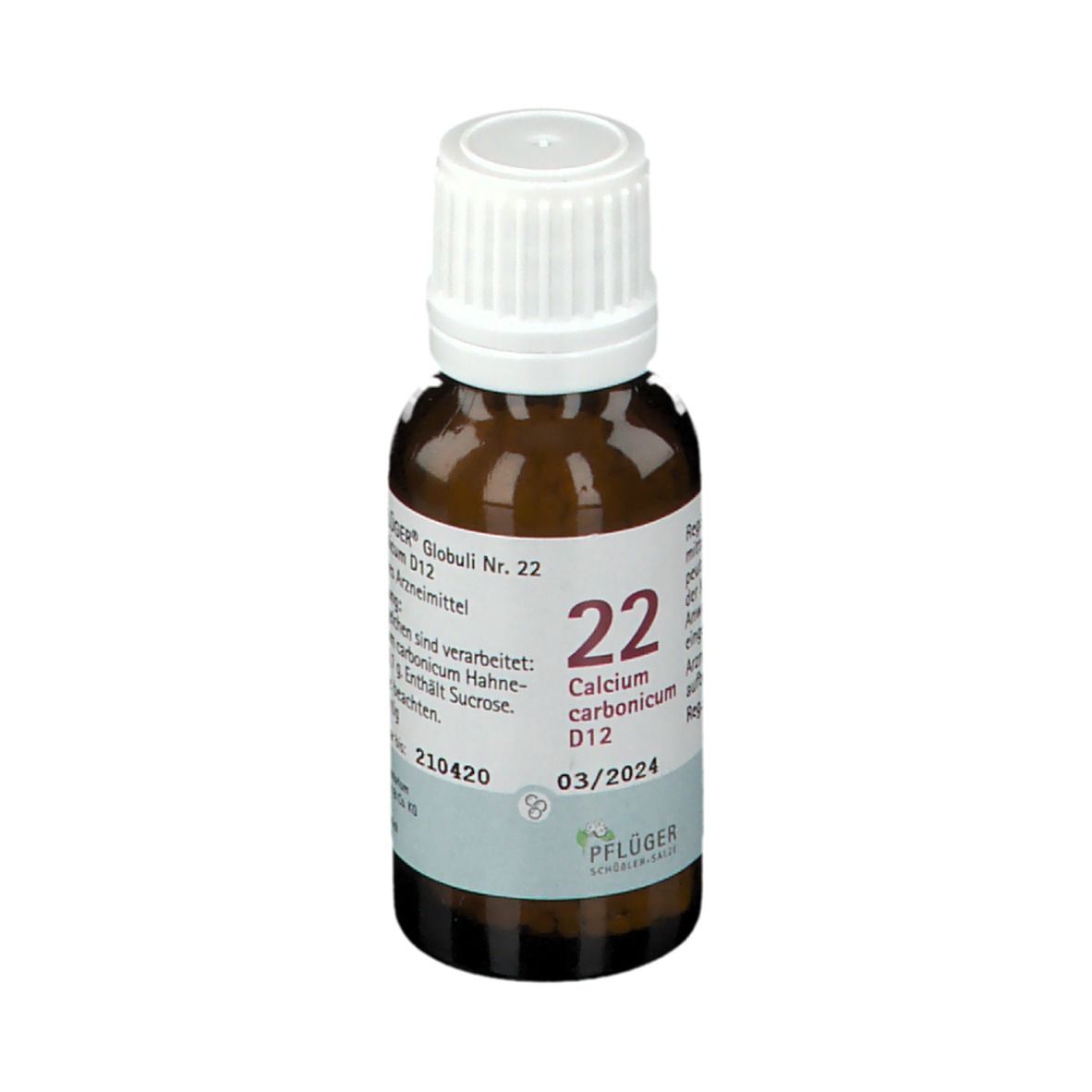 PFLÜGER Nr.22 Calcium Carbonicum D 12