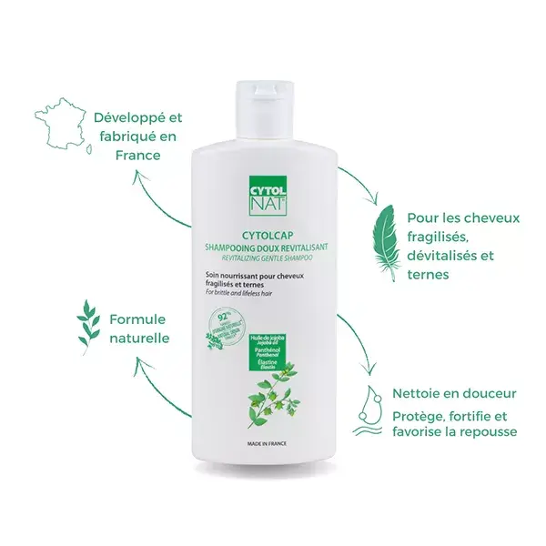 Cytolnat - Cytolcap Shampoing Doux Revitalisant