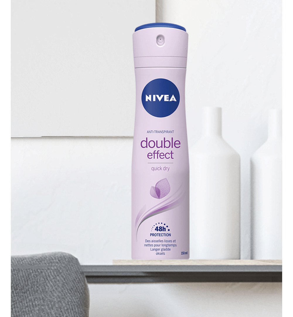 Nivea Deodorant double effect spray (150 ml)