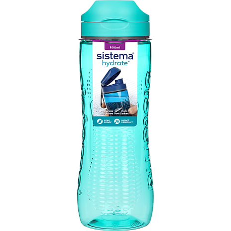 Sistema Tritan Quick Flip drikkedunk (800ml) - flere varianter - assorteret