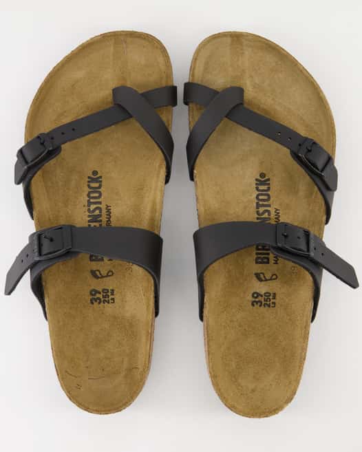 Birkenstock Mayari Zehentrenner in Schwarz