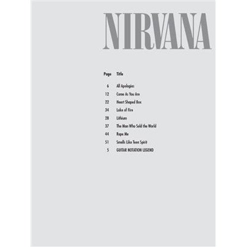 Hal Leonard - Nirvana Easy Guitar Play-Along