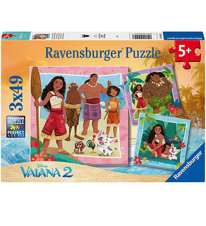 Ravensburger Puzzlespiel - 3x49 Teile - Disney Vaiana