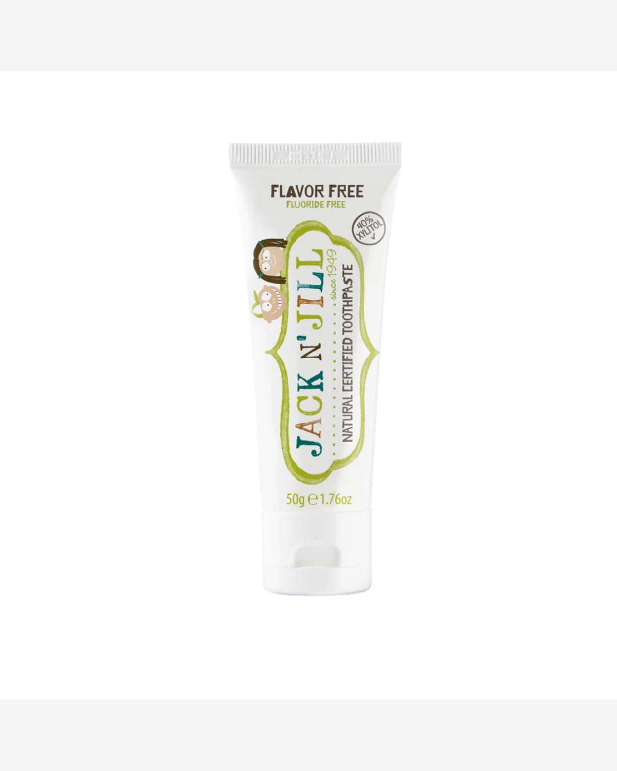 Naturlig Tannkrem til Barn – Uten smak – 50g