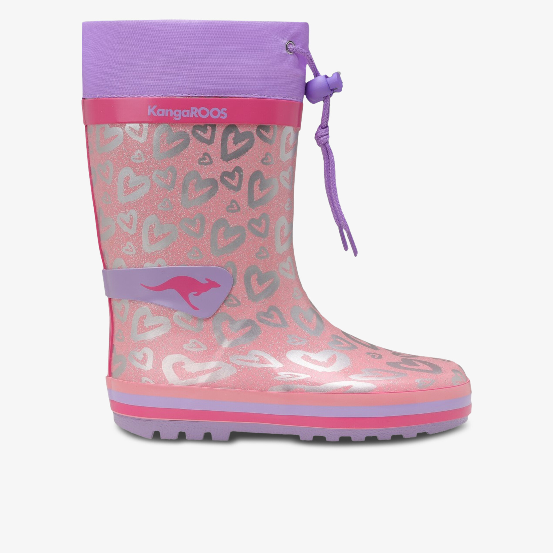 KangaROOS Kinder Gummistiefel rosa