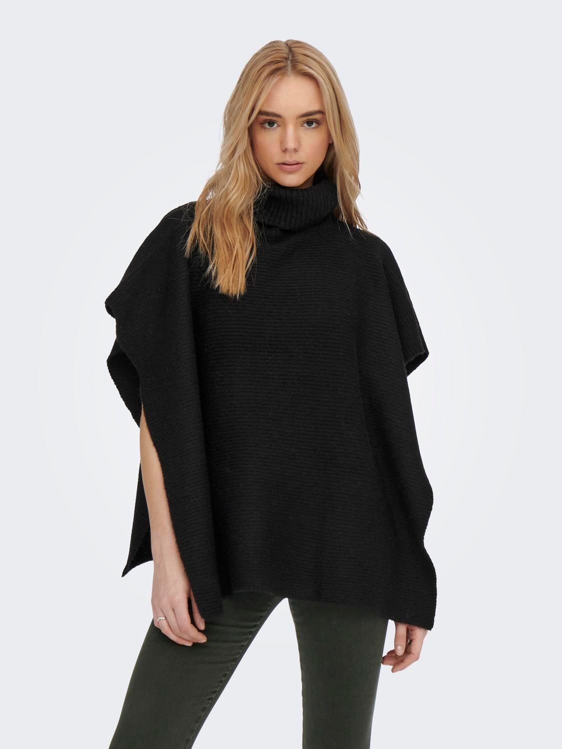 ONLLOVISA Poncho Black