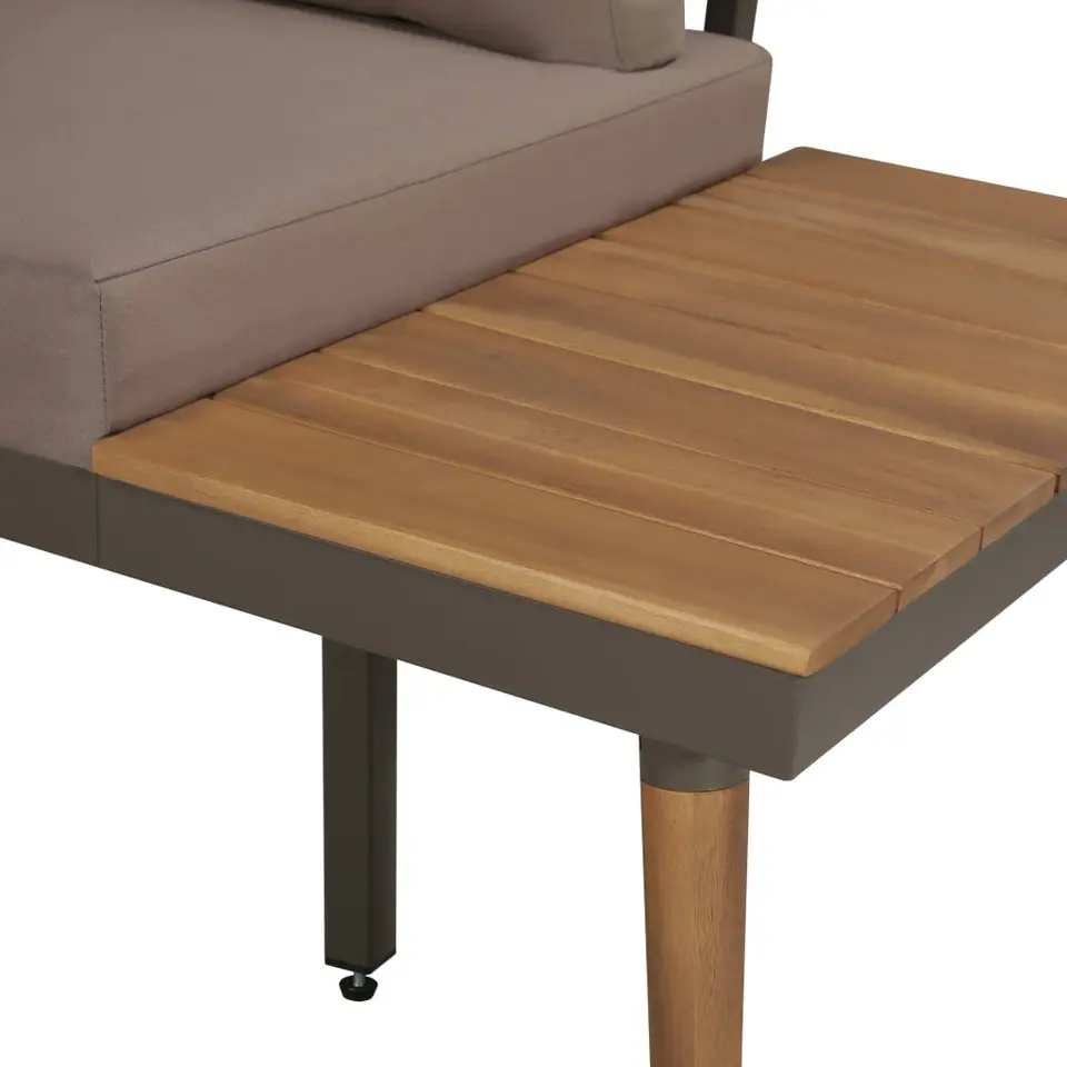vidaXL - Tuinset - Bruin - Hout