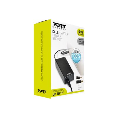 PORT - Chargeur secteur pour ordinateur portable DELL - 65 Watt