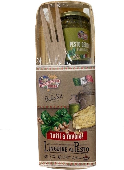 Bella Italia pastapakket linguine al pesto 3-delig