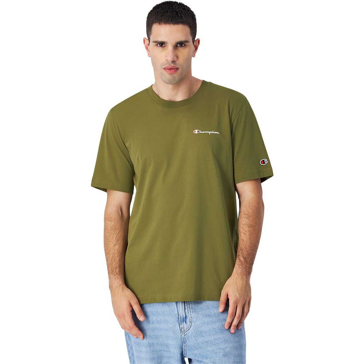 Champion Small Script Logo T-shirt Herre