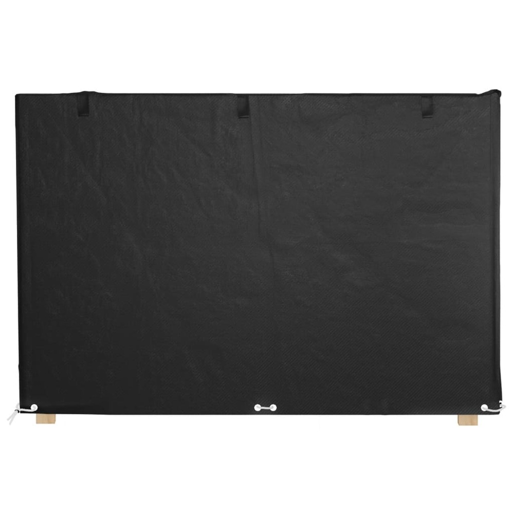 Housse de balancelle 12 œillets 215x150x130/150 cm pe