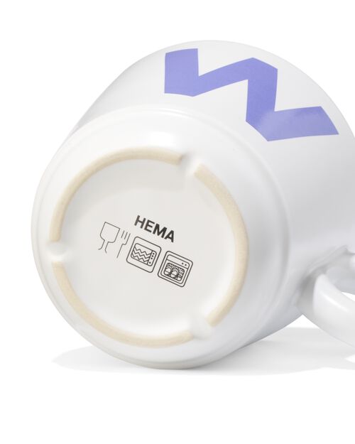 mug 280ml lettre W