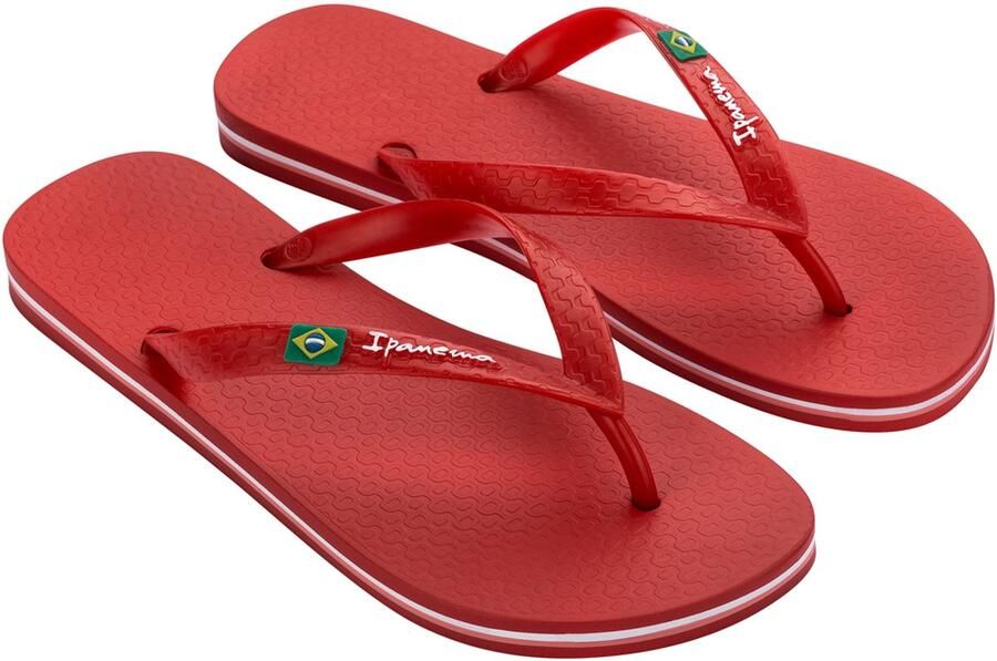Ipanema Classic Brasil Heren Slippers Red