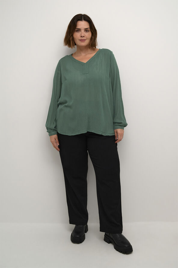 Kaffe Curve KCami LS Blouse Garden topiary