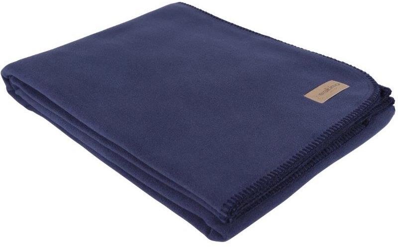Decke Edelvelours Marineblau, 100 x 150 cmKuscheldecke für die Couch
